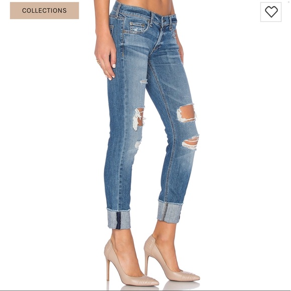 rag & bone Denim - rag & bone The Dre Slim Boyfriend in Kennedy